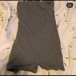 Fashion nova grey romper